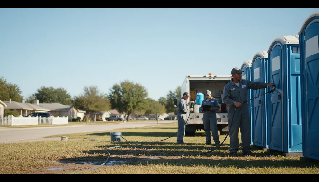 Long-Term Portable Toilet Rental in Saint Elmo, AL near me